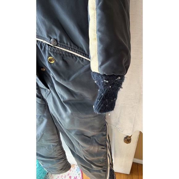 VTG REFRIGIWEAR-Insulated Coveralls Cold Snow Winter Freezer Suit Snap Zip Men L - Picture 4 of 11